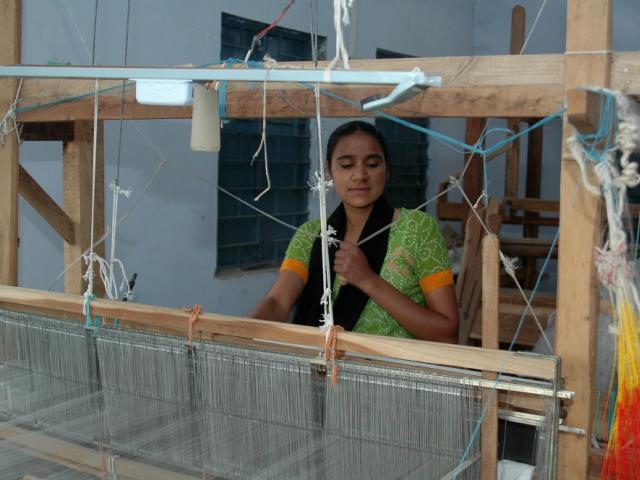 Handloom Weaving - Maheshwar, India